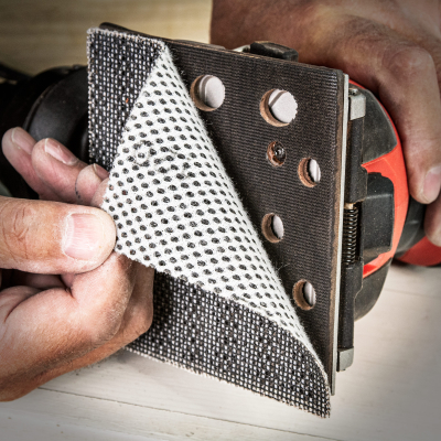 Trend pusseark 115x115 k240 mesh 5stk