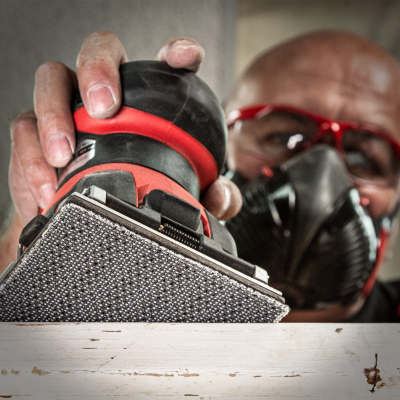 Trend pusseark 115x115 k240 mesh 5stk