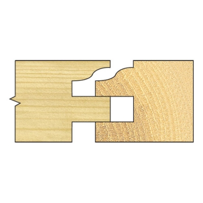 Kontraprofil fres dobb sett 8mm