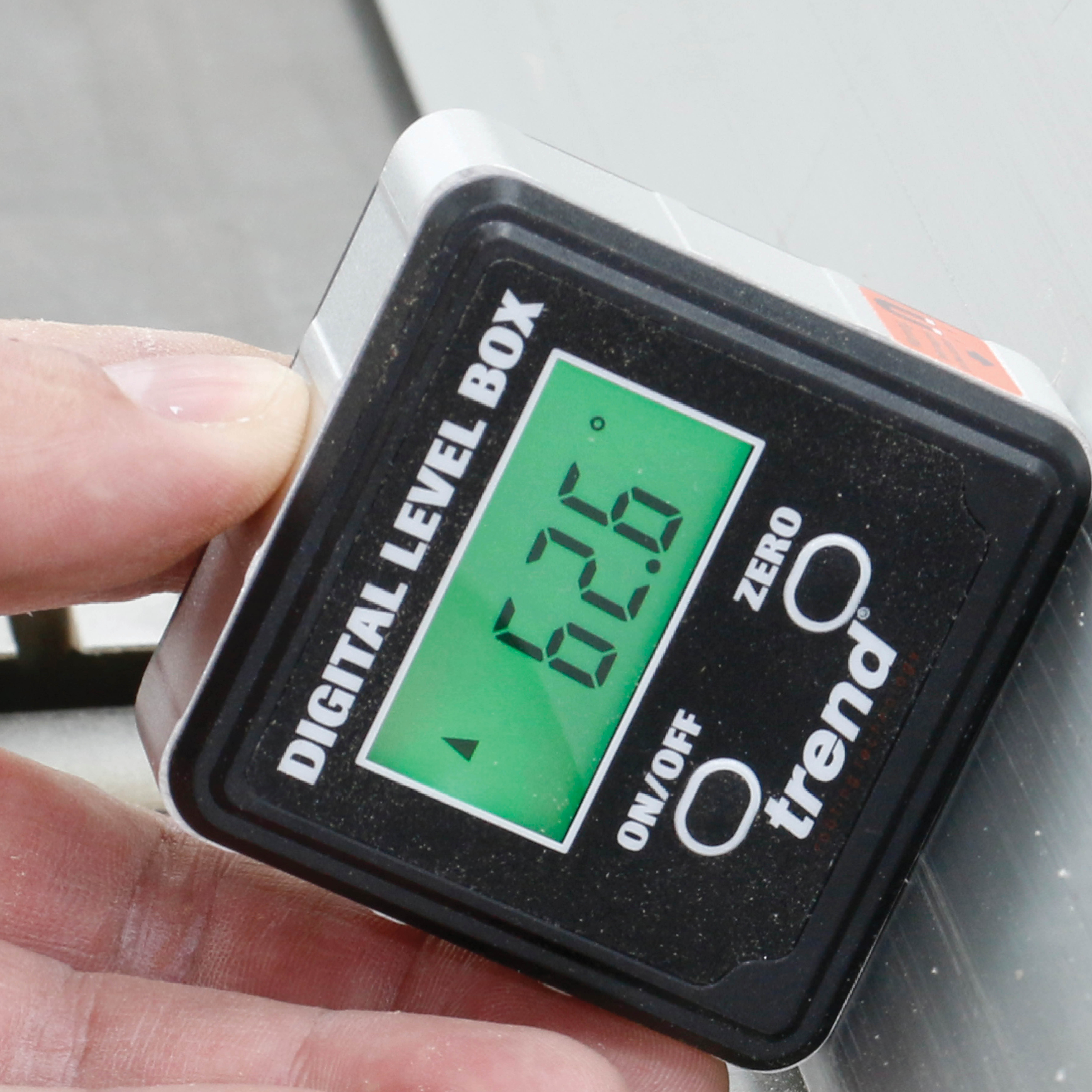 Trend digital vinkelmåler Level Box 60x60mm