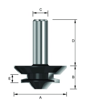 ENT hjørnefugfres 38,1x127 sk8
