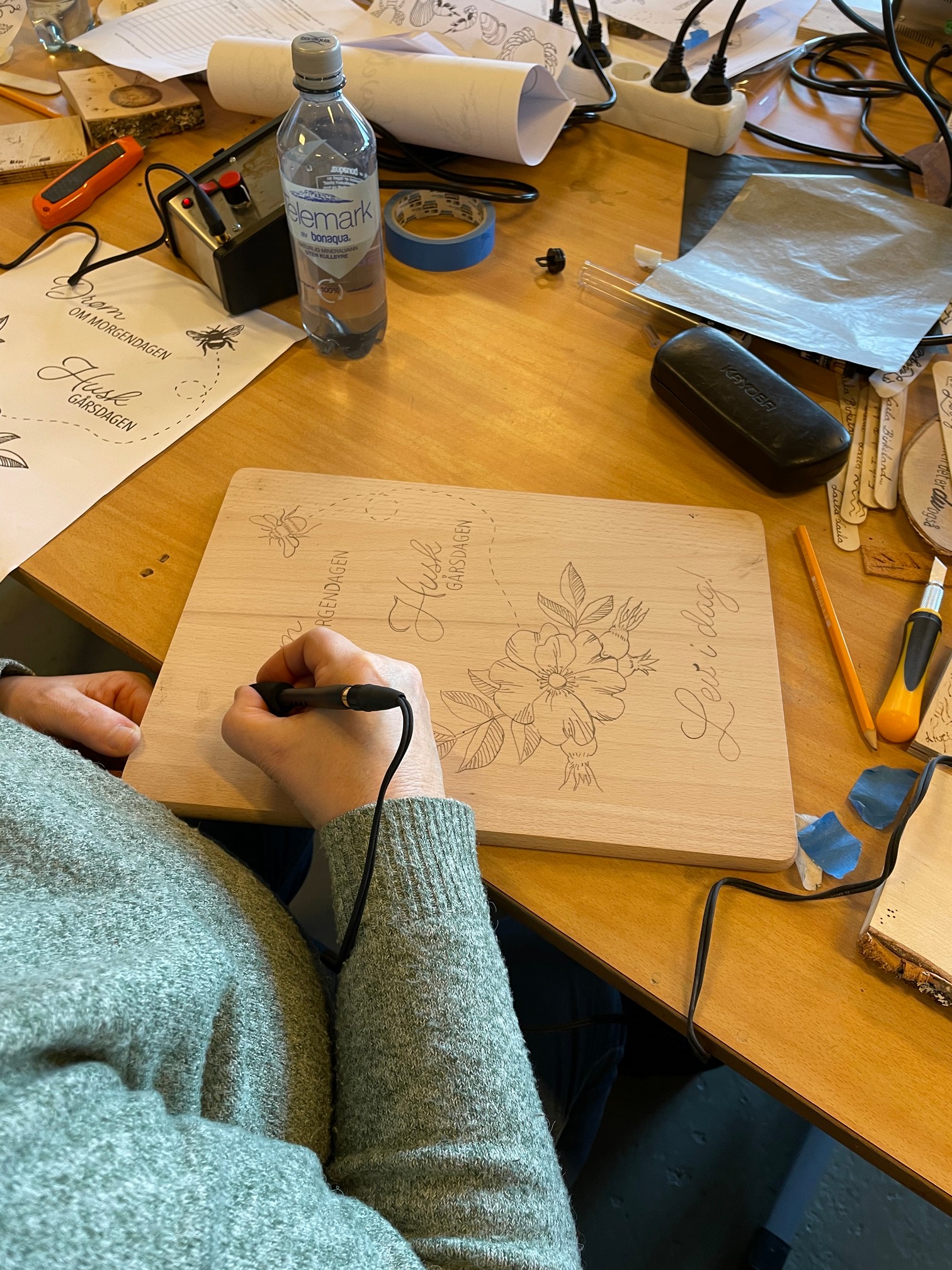 Pyrografi kurs 2 dager 29-30 nov 2025