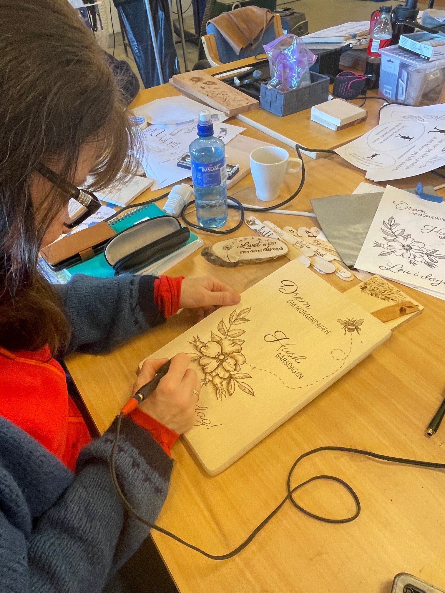 Pyrografi kurs 2 dager 29-30 nov 2025