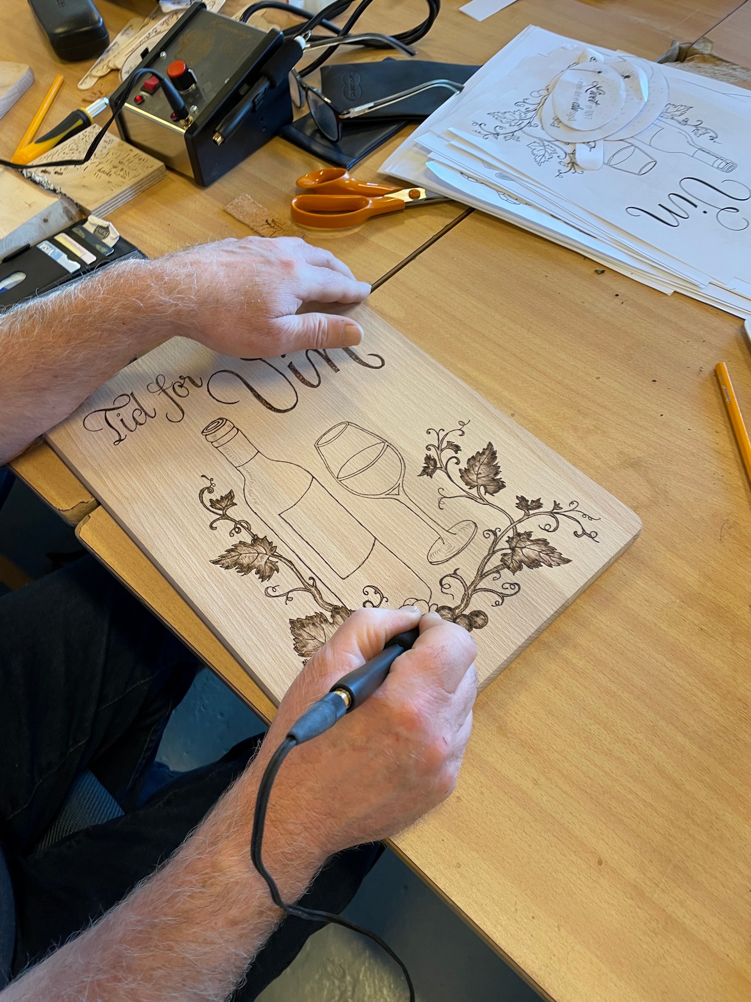 Pyrografi kurs 2 dager 29-30 nov 2025