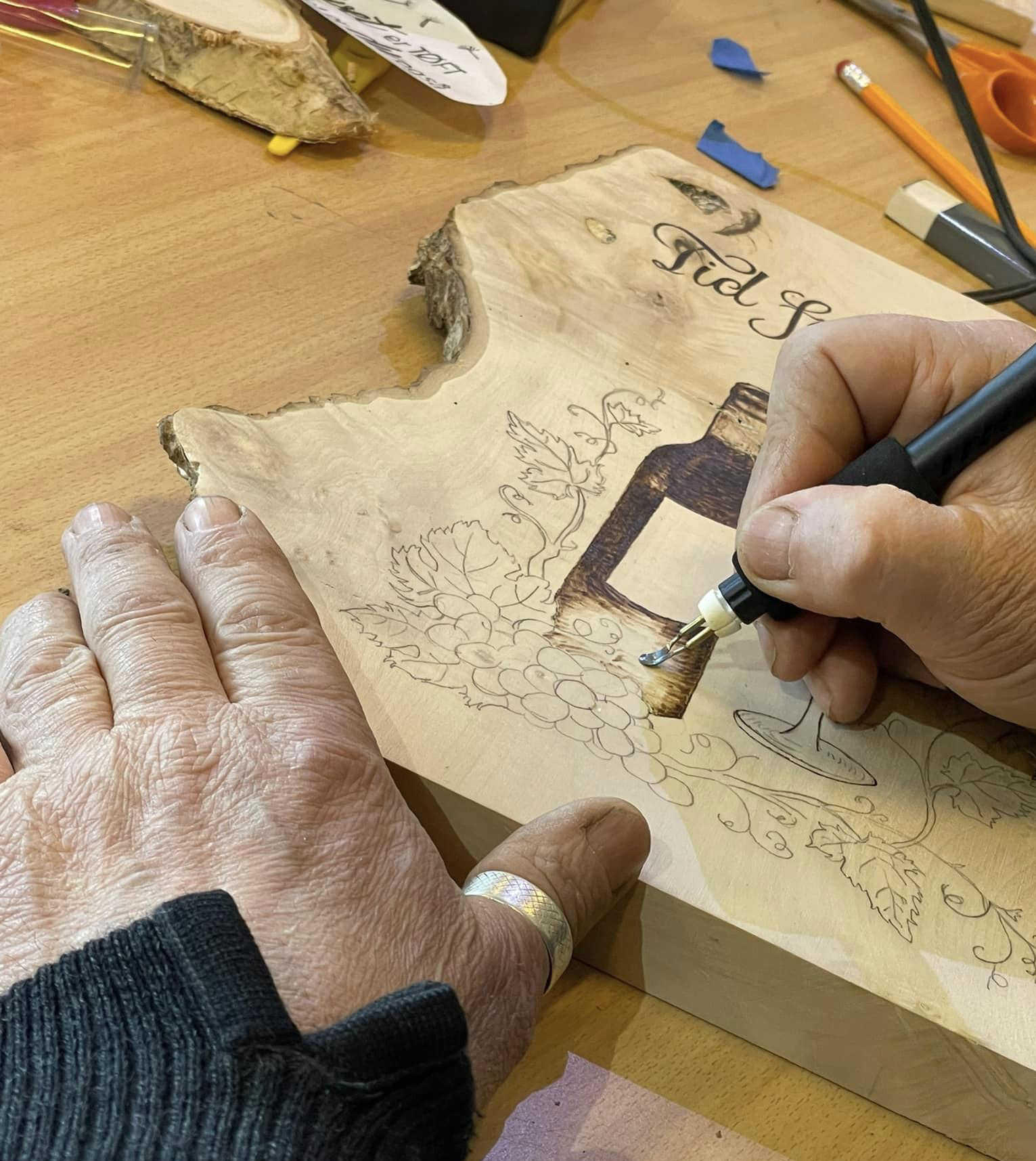 Pyrografi kurs i Trondheim 14-15-16 november 2025