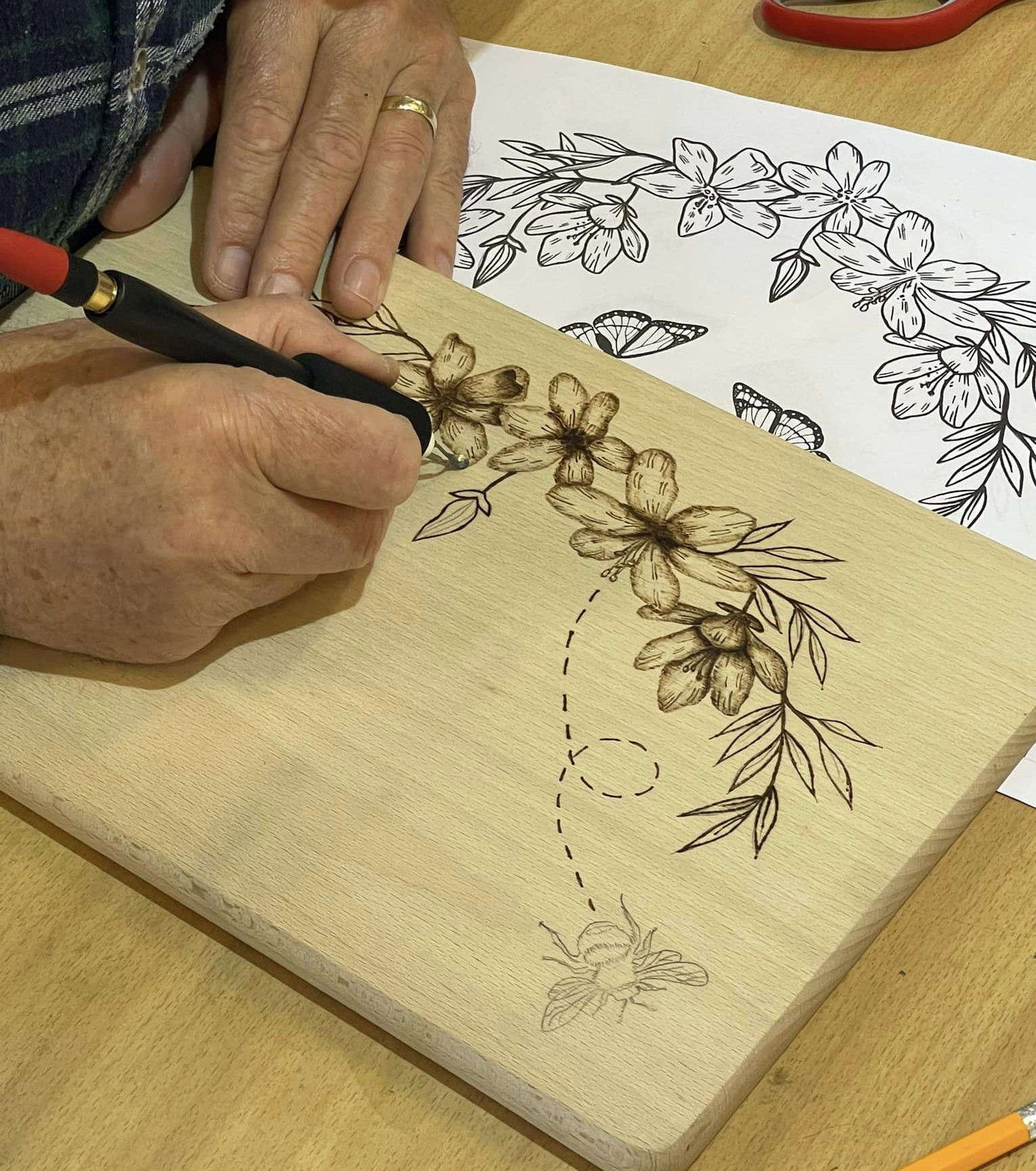 Pyrografi kurs i Trondheim 14-15-16 november 2025