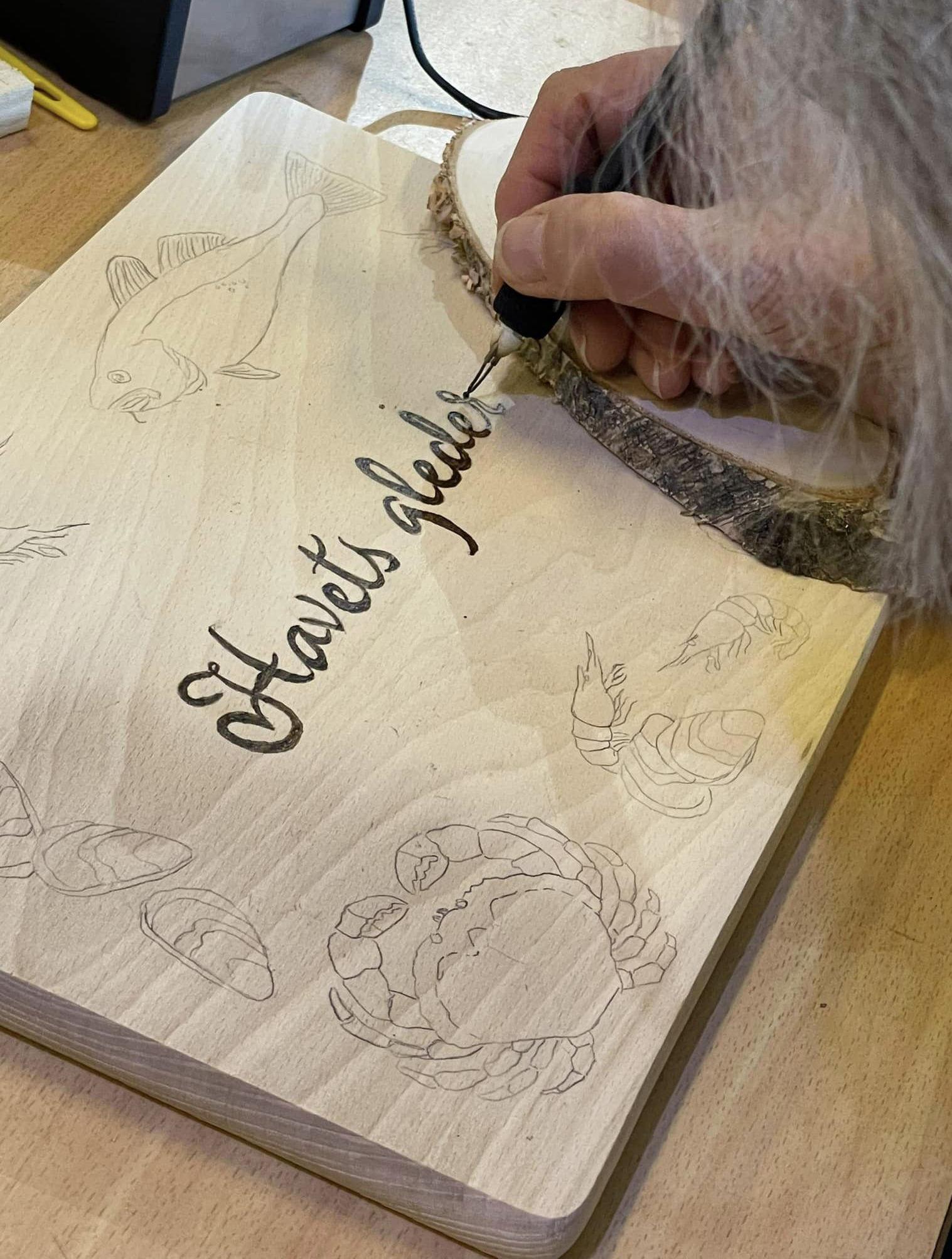 Pyrografi kurs i Trondheim 14-15-16 november 2025