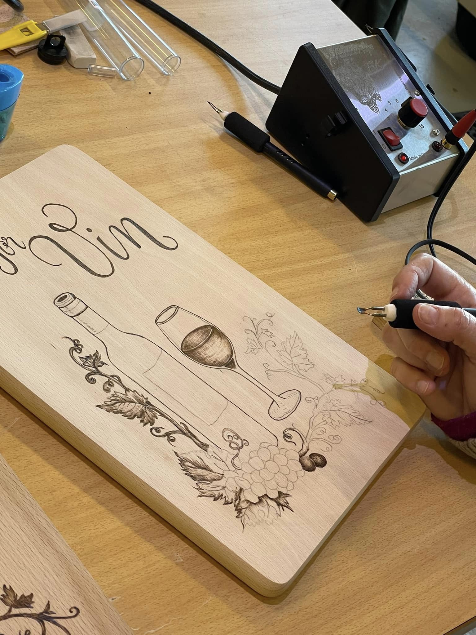 Pyrografi kurs i Trondheim 14-15-16 november 2025