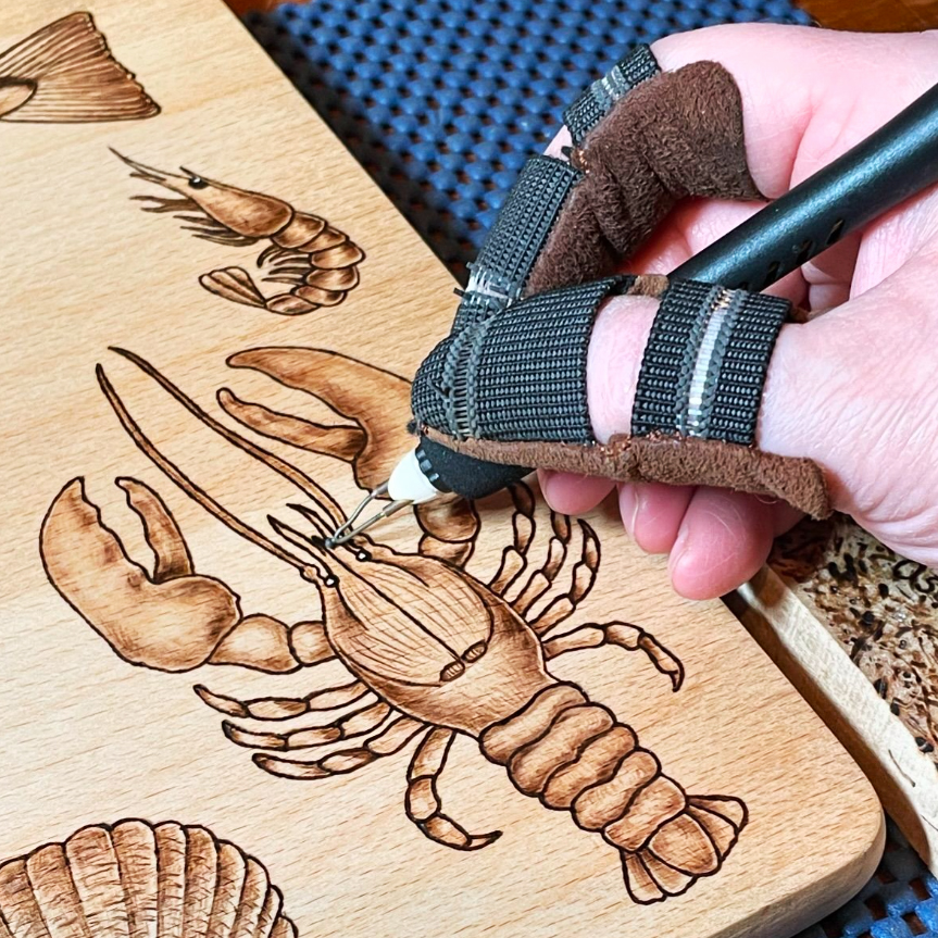 Pyrografi kurs i Trondheim 14-15-16 november 2025