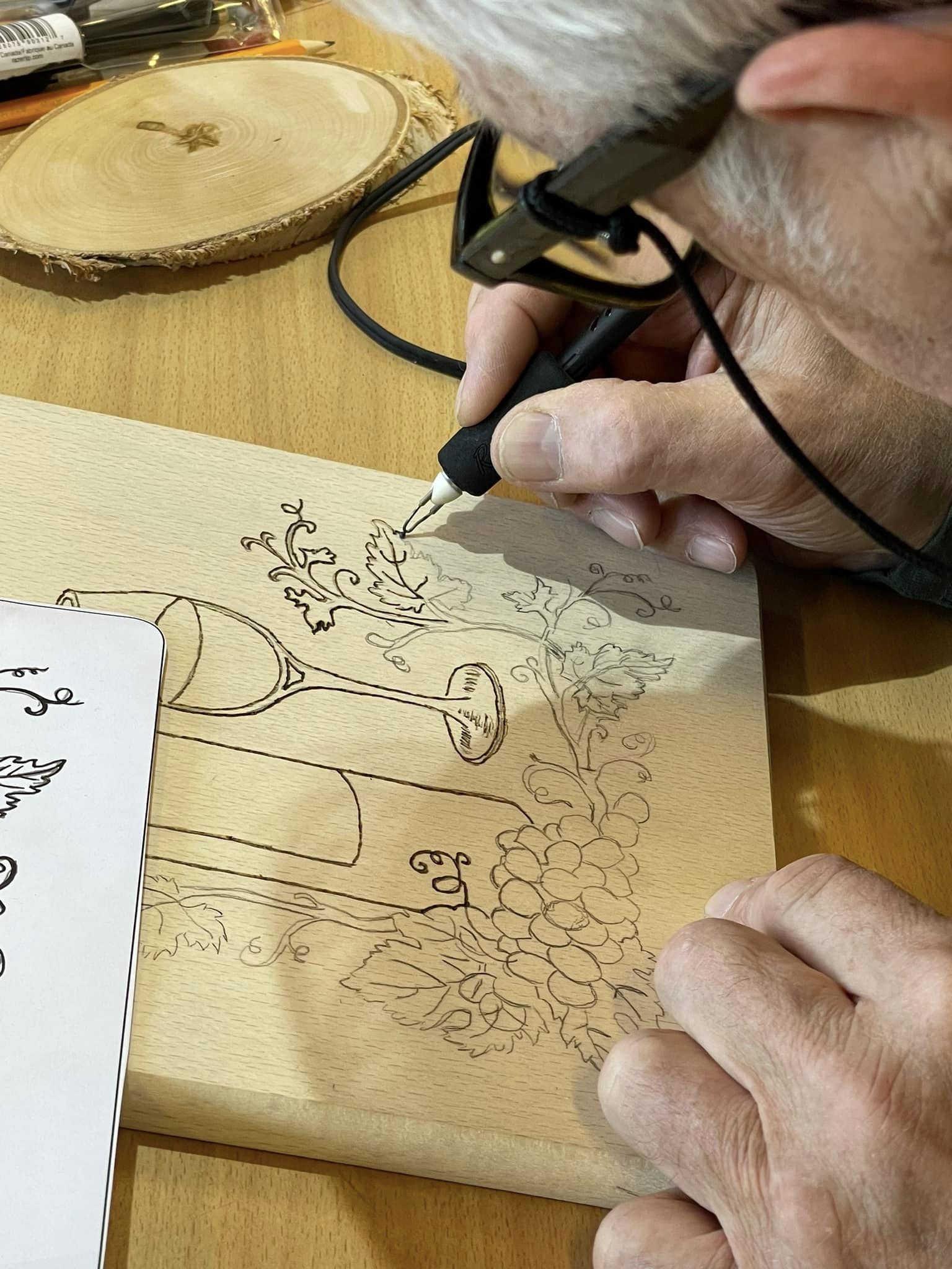 Pyrografi kurs i Trondheim 14-15-16 november 2025