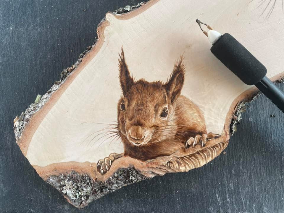 Pyrografi kurs 2 dager 29-30 nov 2025