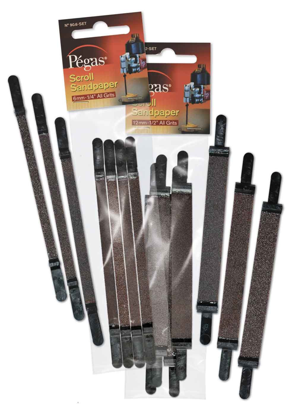 Pegas sandpapir 6mm k120 4stk