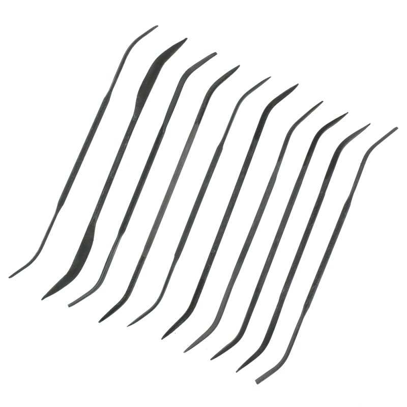 Mc nålfilsett medium 10stk vinklet