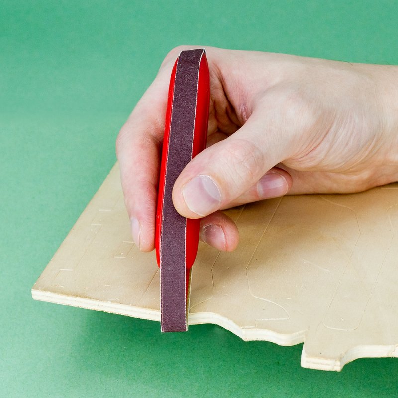 MC båndsliper hånd 140x20mm medium