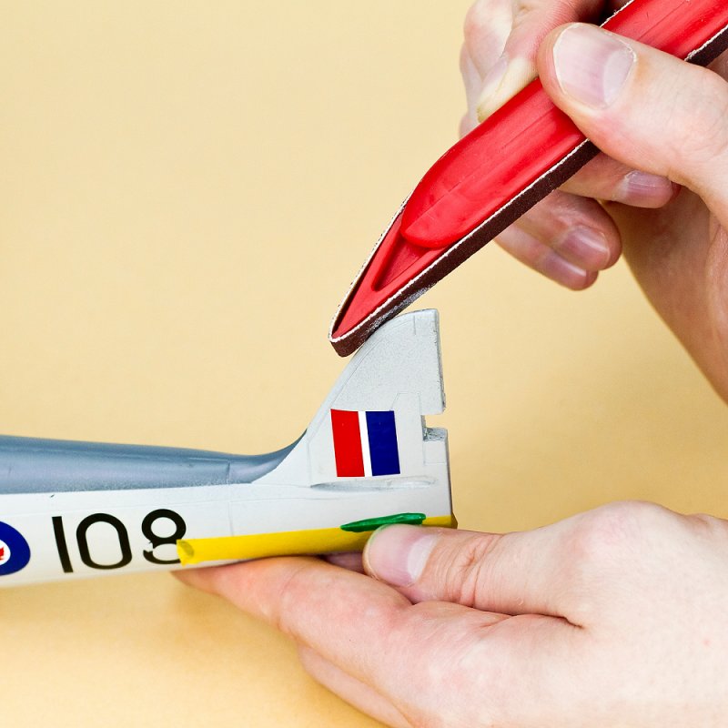 MC båndsliper hånd 140x20mm medium