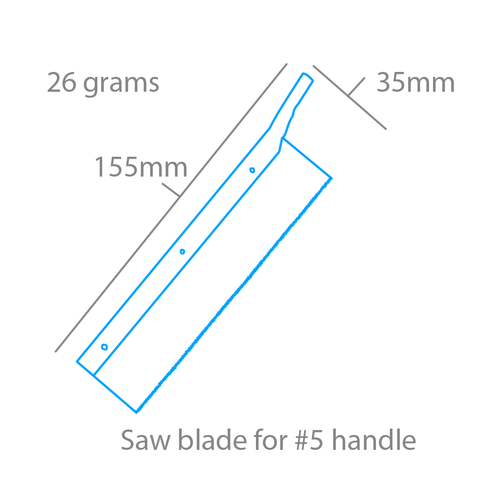 Mc sagblad no5 32mm 30tpi