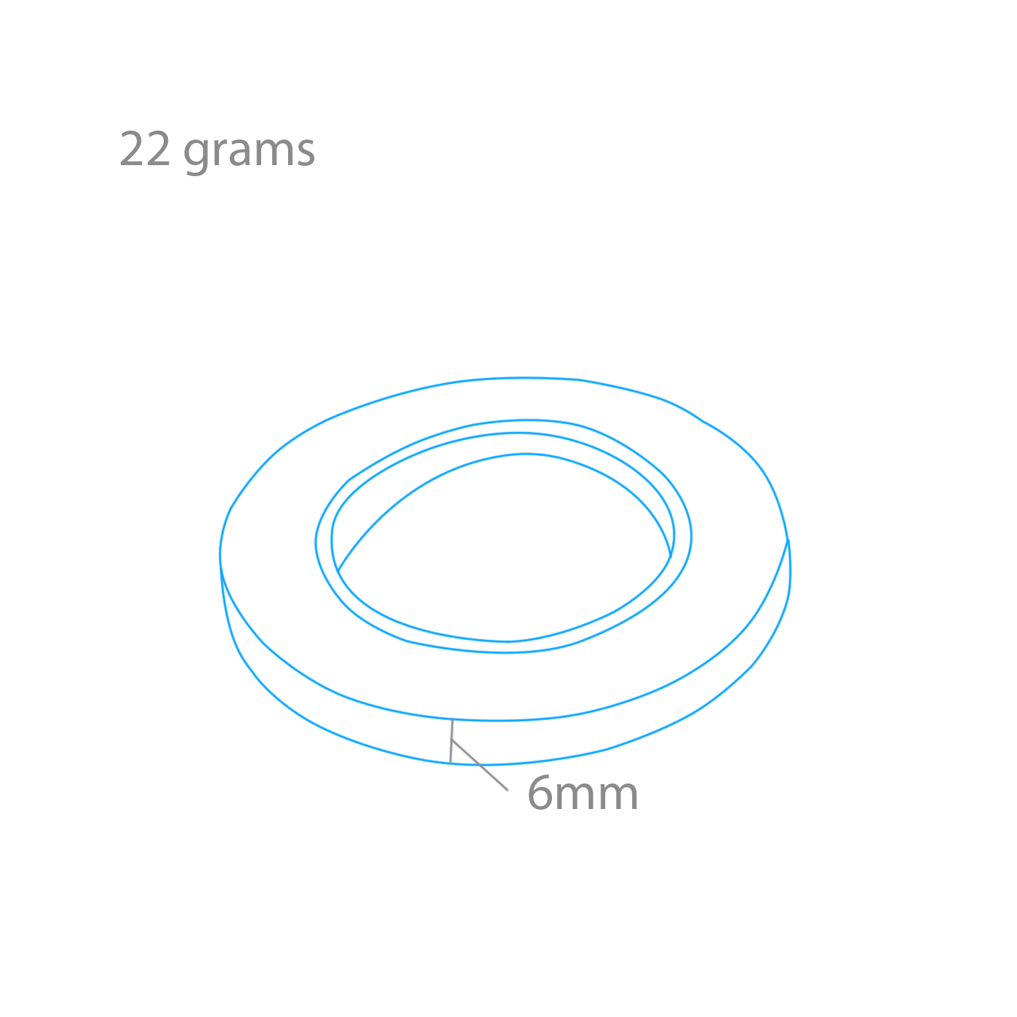 Mc maskeringstape 6mmx18m 2