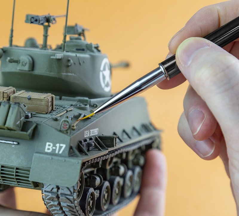 Penselsett detalj superfin 7 og 9mm