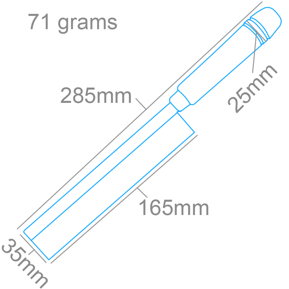 Mc bakksag 165mm 0,38 blad 24TPI