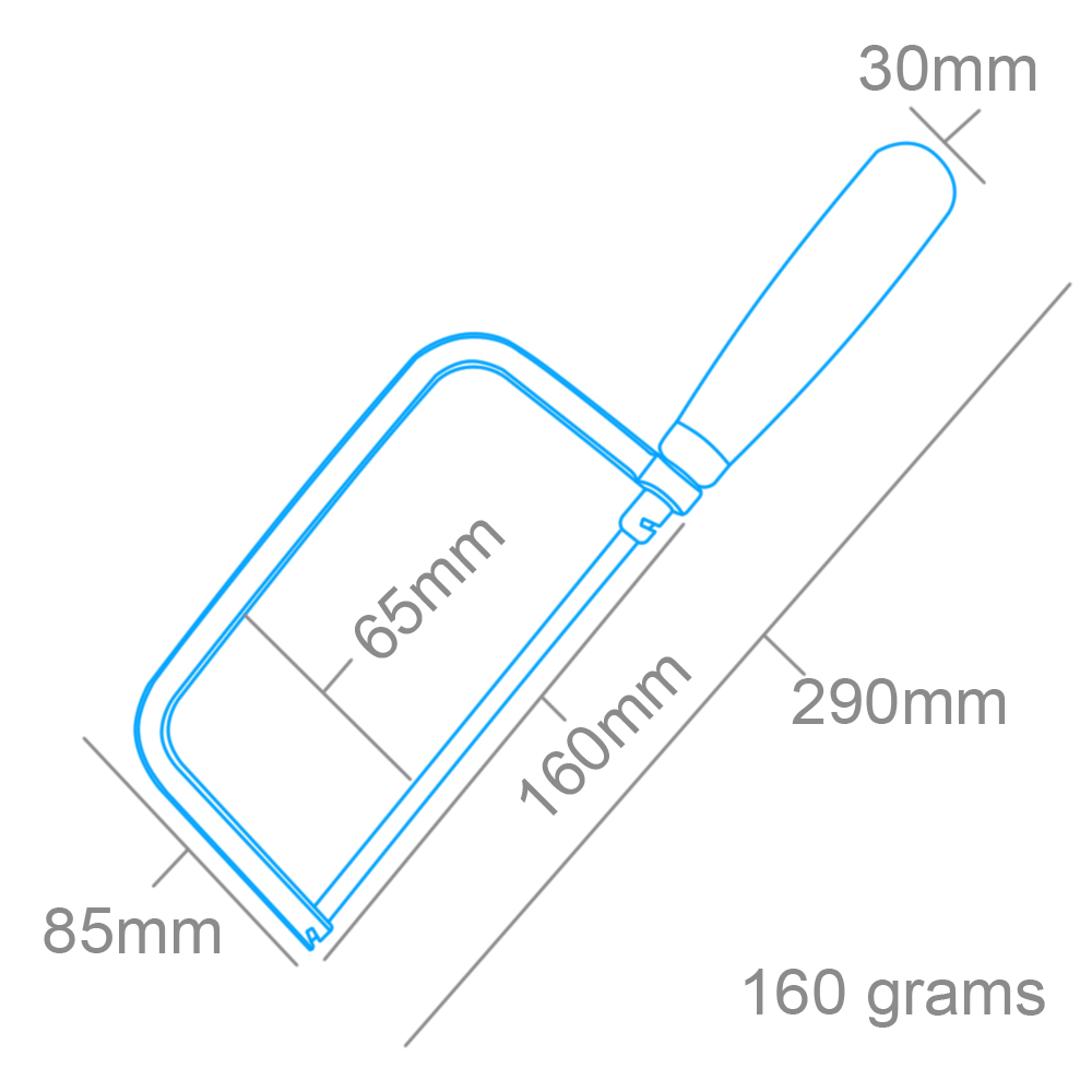 Mc løvsag junior trehåndtak