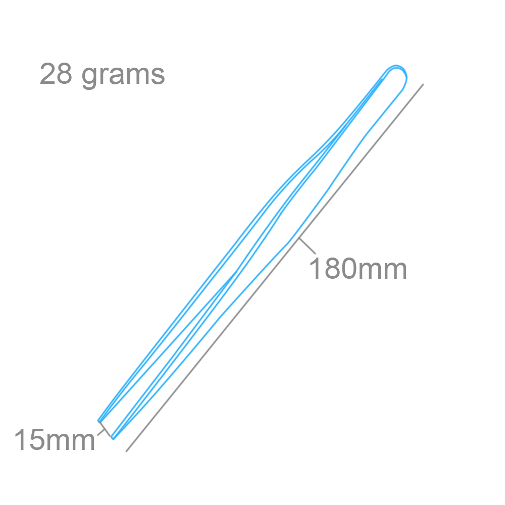 Mc pinsett rett 175mm kraftig
