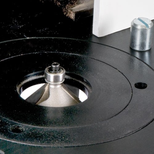 Fresebordsplate alum. 306 x 229 x 6,35mm