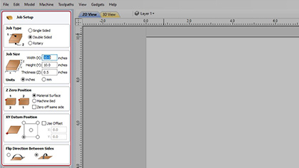 Vectric Aspire programvare lisens 2D og 3D