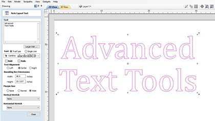 Vectric Aspire programvare lisens 2D og 3D