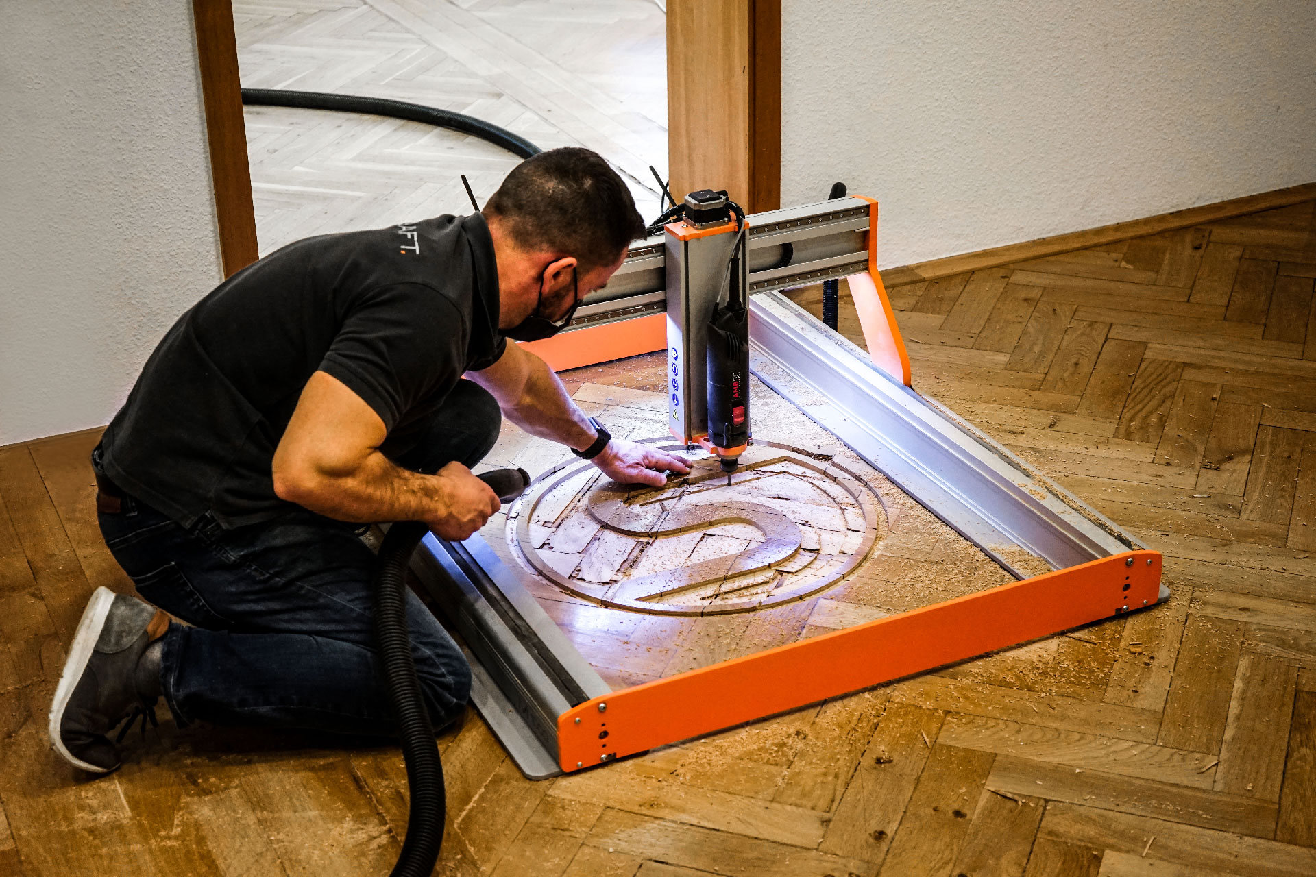 Stepcraft M1000 ready to run u/motor