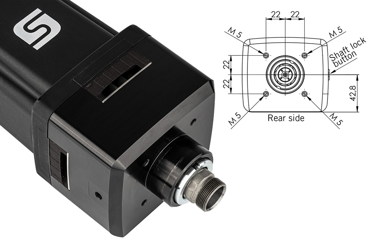 Milling motor MM-1650-DI for M-series