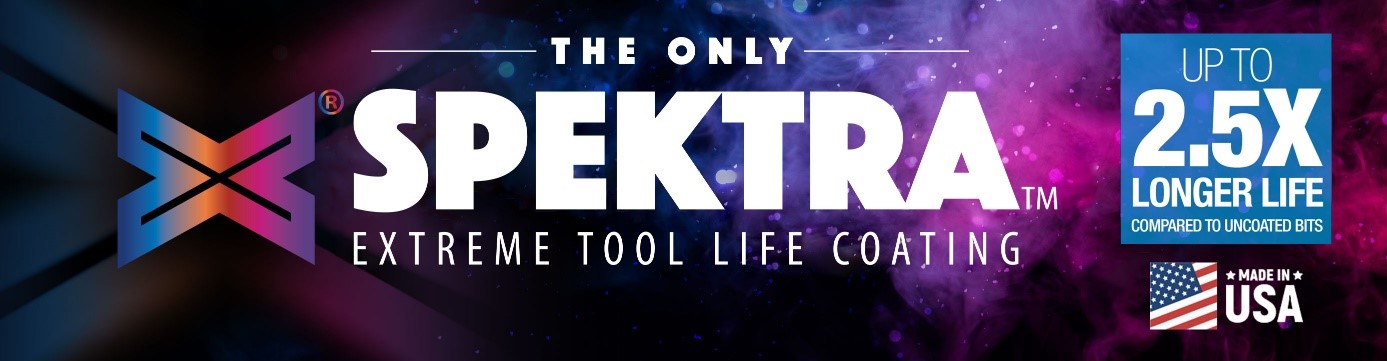 Amana 8 dl CNC fresestålsett 6mm m/box