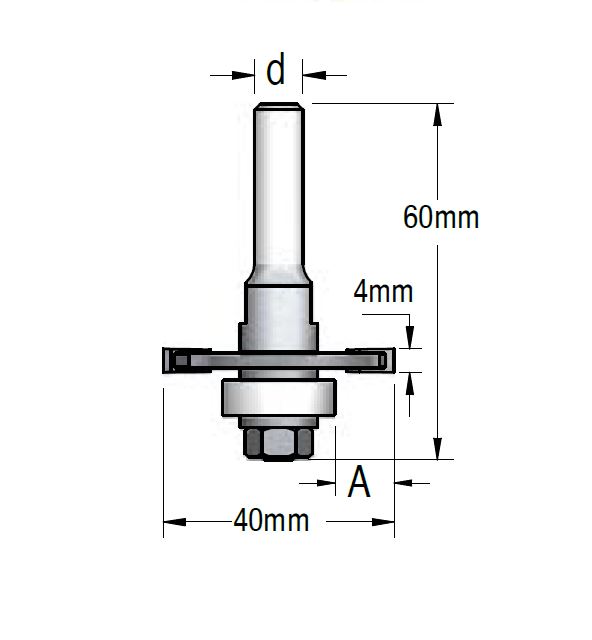 LAMELLFRES SETT 4MM SK 8 3 LAGER NBS