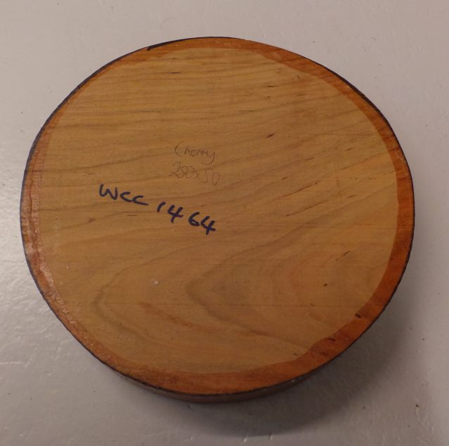 Cherry emne ø 250 x  50mm