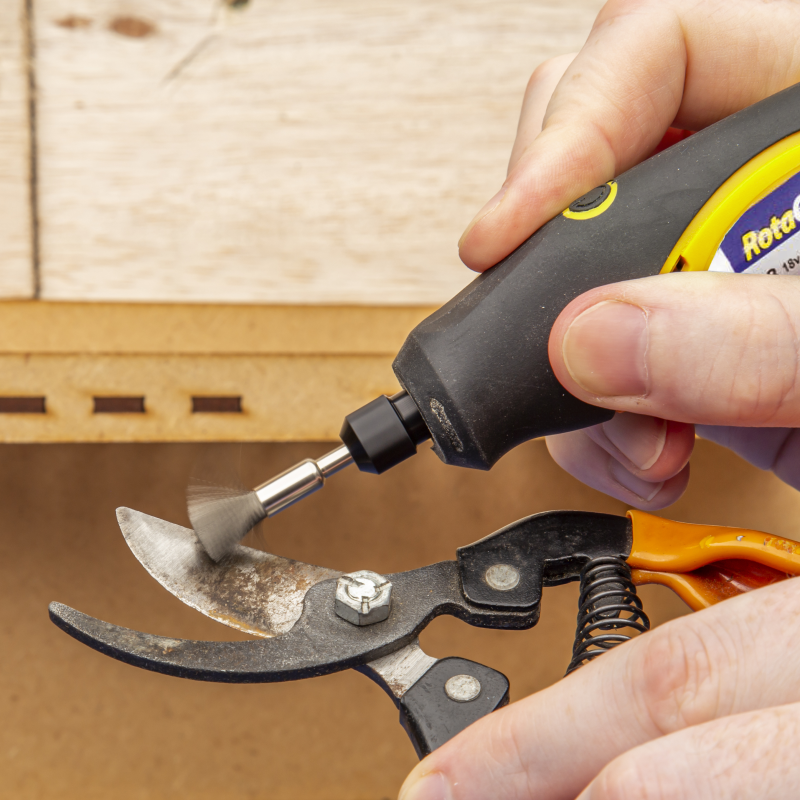 Rotacraft 18V Minidrill sett m/75 dl og koffert