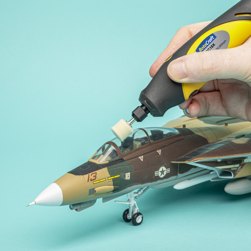 Rotacraft 18V Minidrill sett m/75 dl og koffert